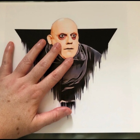 UNCLE FESTER ADDAMS FAMILY(c.lloyd)ART PRINT - Picture 1 of 2